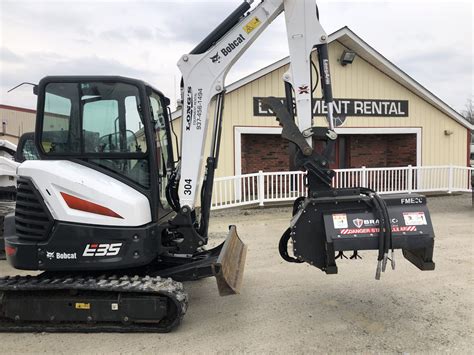 mower attachments for bobcat mini excavator|bobcat mini excavator quick attach.